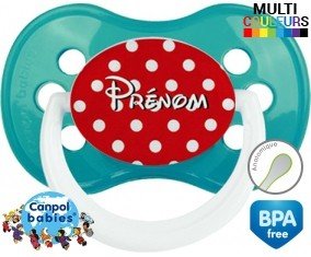 Petits pois + prénom: Sucette Anatomique-su7.fr