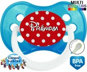 Petits pois + prénom: Sucette Anatomique-su7.fr