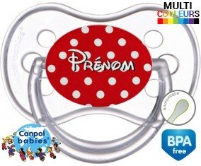 Petits pois + prénom: Sucette Anatomique-su7.fr