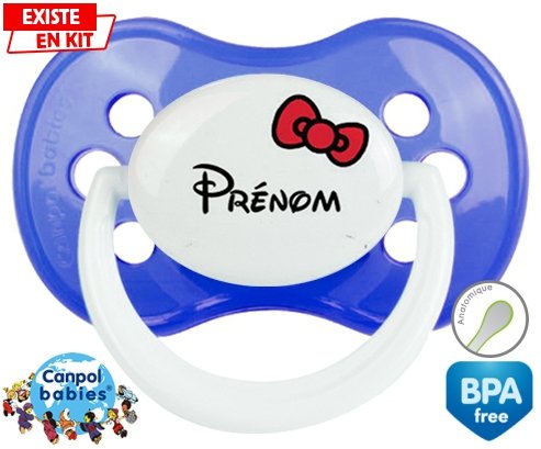 Noeud + prénom: Sucette Anatomique-su7.fr