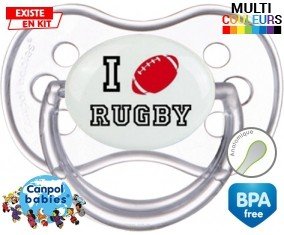 I love rugby style1: Sucette Anatomique-su7.fr