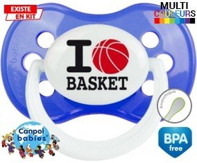 I love basket style1 : Sucette Anatomique personnalisée