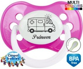Ambulance + prénom: Sucette Anatomique-su7.fr
