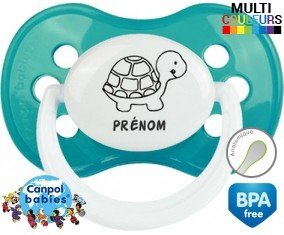 Tortue + prénom: Sucette Anatomique-su7.fr