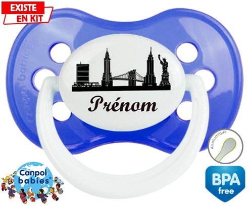 New york + prénom: Sucette Anatomique-su7.fr