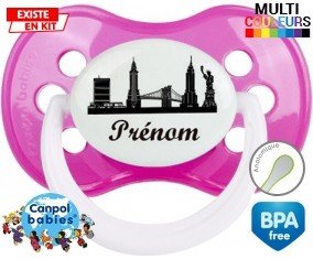 New york + prénom: Sucette Anatomique-su7.fr