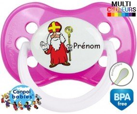 Saint nicolas + prénom: Sucette Anatomique-su7.fr