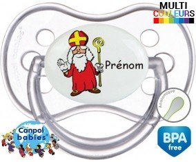 Saint nicolas + prénom: Sucette Anatomique-su7.fr