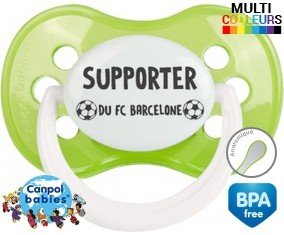Foot supporter fc barcelone : Sucette Anatomique