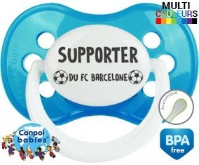 Foot supporter fc barcelone : Sucette Anatomique