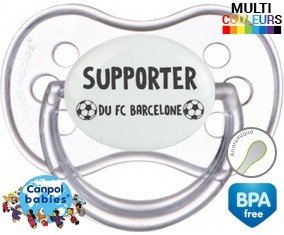 Foot supporter fc barcelone : Sucette Anatomique