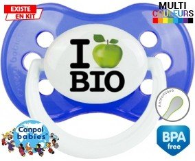 Tetine I love bio embout Anatomique personnalisée