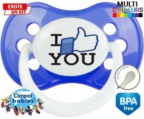 I love you pouce: Sucette Anatomique-su7.fr