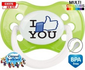 I love you pouce: Sucette Anatomique-su7.fr