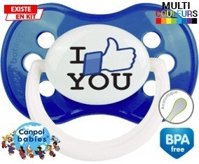 I love you pouce: Sucette Anatomique-su7.fr