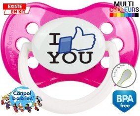 I love you pouce: Sucette Anatomique-su7.fr