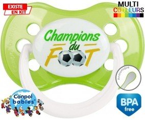 Champion du foot : Sucette Anatomique