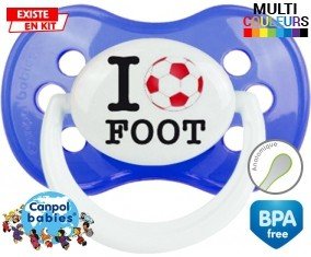 I love foot : Sucette Anatomique personnalisée