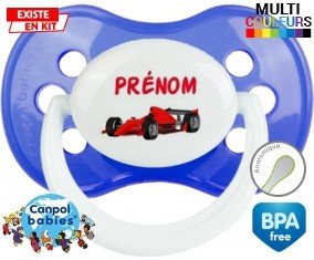 Formule 1 + prénom : Tétine Anatomique personnalisée