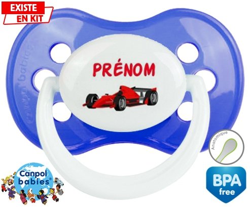 Formule 1 + prénom: Sucette Anatomique-su7.fr