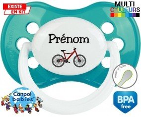 Vélo + prénom: Sucette Anatomique-su7.fr