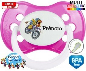 Moto et style1 + prénom: Sucette Anatomique-su7.fr