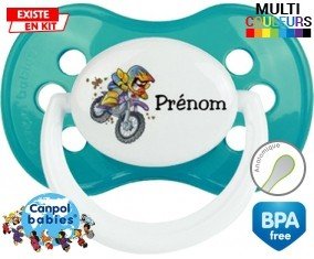 Moto et style1 + prénom: Sucette Anatomique-su7.fr