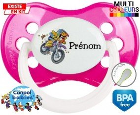 Moto et style1 + prénom: Sucette Anatomique-su7.fr