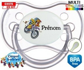 Moto et style1 + prénom: Sucette Anatomique-su7.fr