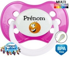 Basket ballon + prénom: Sucette Anatomique-su7.fr