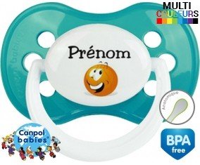 Basket ballon + prénom: Sucette Anatomique-su7.fr