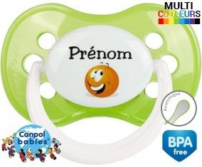 Basket ballon + prénom: Sucette Anatomique-su7.fr