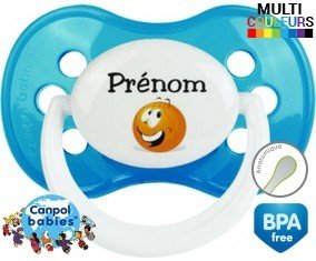 Basket ballon + prénom: Sucette Anatomique-su7.fr
