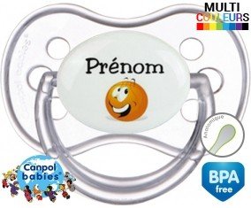 Basket ballon + prénom: Sucette Anatomique-su7.fr
