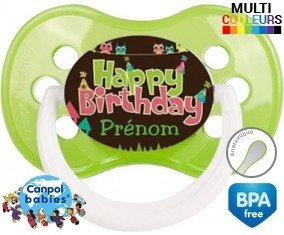 Happy birthday style3 + prénom: Sucette Anatomique-su7.fr