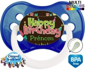 Happy birthday style3 + prénom: Sucette Anatomique-su7.fr