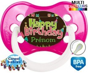 Happy birthday style3 + prénom: Sucette Anatomique-su7.fr