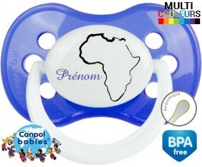 Carte afrique + prénom: Sucette Anatomique-su7.fr