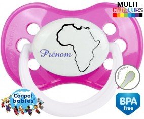 Carte afrique + prénom: Sucette Anatomique-su7.fr