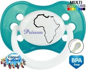 Carte afrique + prénom: Sucette Anatomique-su7.fr