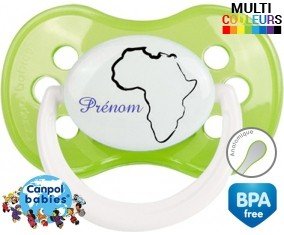 Carte afrique + prénom: Sucette Anatomique-su7.fr