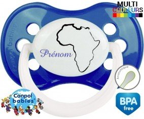 Carte afrique + prénom: Sucette Anatomique-su7.fr