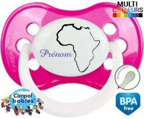 Carte afrique + prénom: Sucette Anatomique-su7.fr