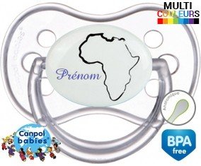 Carte afrique + prénom: Sucette Anatomique-su7.fr