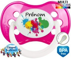 Couleur + prénom: Sucette Anatomique-su7.fr