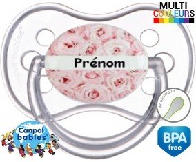 Roses + prénom: Sucette Anatomique-su7.fr