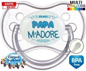 Mon papa m'adore (garcon): Sucette Anatomique-su7.fr