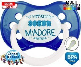 Ma soeur m'adore (garcon): Sucette Anatomique-su7.fr