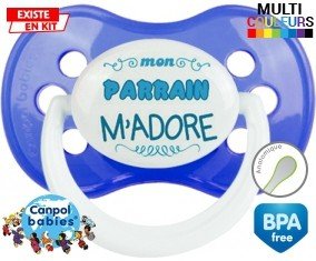 Mon parrain m'adore (garcon): Sucette Anatomique-su7.fr