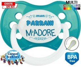 Mon parrain m'adore (garcon): Sucette Anatomique-su7.fr